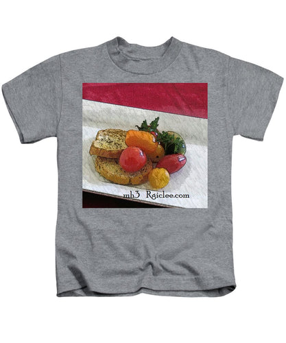 Baby heirloom with crostini - Kids T-Shirt