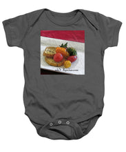 Load image into Gallery viewer, Baby heirloom with crostini - Baby Onesie