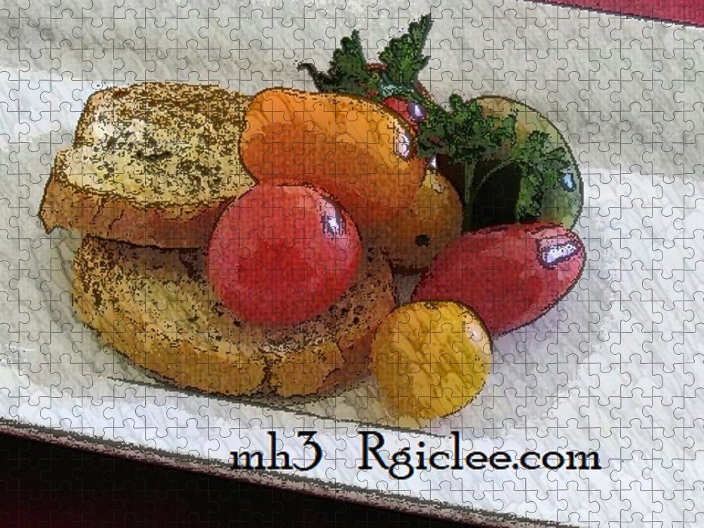 Baby heirloom with crostini - Puzzle