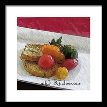 Load image into Gallery viewer, Baby heirloom with crostini - Framed Print