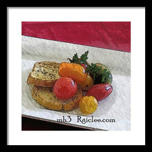 Load image into Gallery viewer, Baby heirloom with crostini - Framed Print