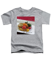 Load image into Gallery viewer, Baby heirloom with crostini - Toddler T-Shirt