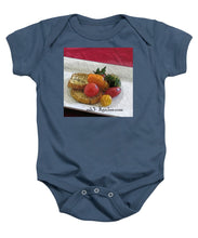 Load image into Gallery viewer, Baby heirloom with crostini - Baby Onesie