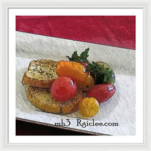 Load image into Gallery viewer, Baby heirloom with crostini - Framed Print