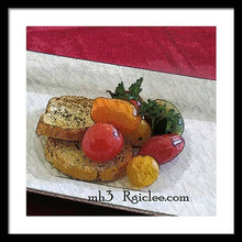 Load image into Gallery viewer, Baby heirloom with crostini - Framed Print