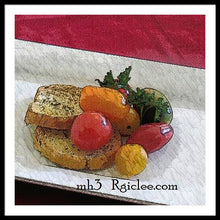 Load image into Gallery viewer, Baby heirloom with crostini - Framed Print