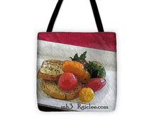 Load image into Gallery viewer, Baby heirloom with crostini - Tote Bag