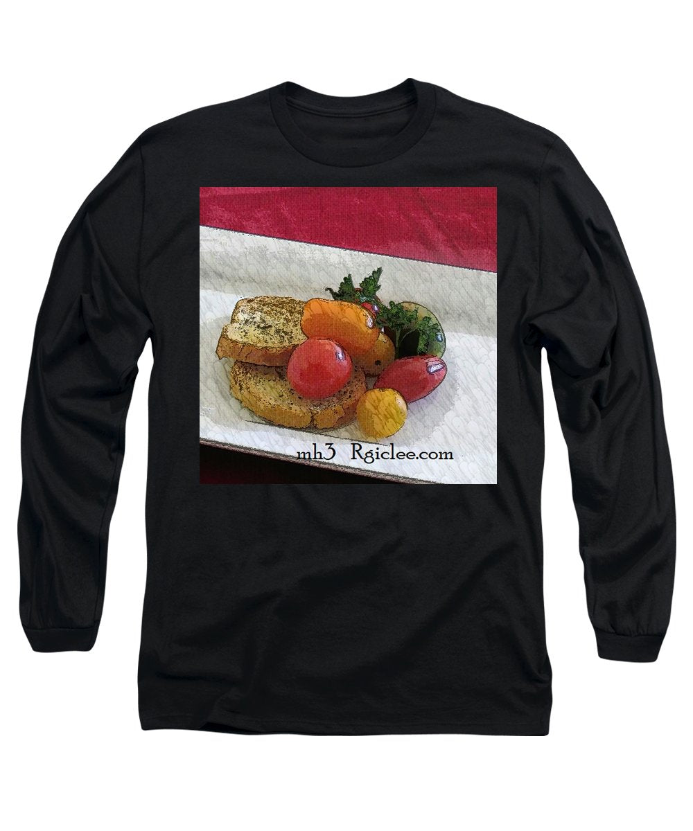 Baby heirloom with crostini - Long Sleeve T-Shirt