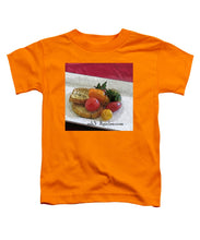 Load image into Gallery viewer, Baby heirloom with crostini - Toddler T-Shirt