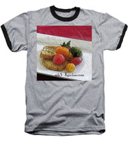 Load image into Gallery viewer, Baby heirloom with crostini - Baseball T-Shirt