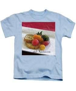 Baby heirloom with crostini - Kids T-Shirt