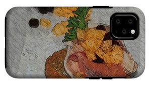 Balsamic caviar and cantaloupe - Phone Case