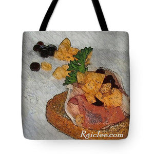 Balsamic caviar and cantaloupe - Tote Bag