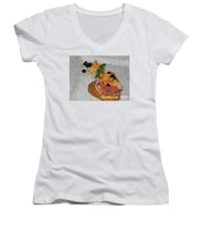 Load image into Gallery viewer, Balsamic caviar and cantaloupe - Women&#39;s V-Neck