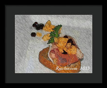 Load image into Gallery viewer, Balsamic caviar and cantaloupe - Framed Print