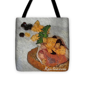 Balsamic caviar and cantaloupe - Tote Bag