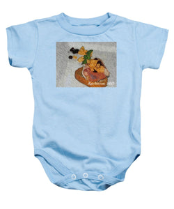 Balsamic caviar and cantaloupe - Baby Onesie