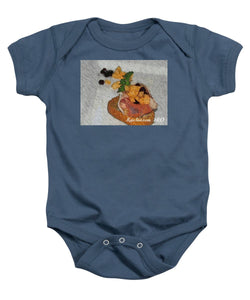 Balsamic caviar and cantaloupe - Baby Onesie