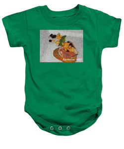 Balsamic caviar and cantaloupe - Baby Onesie