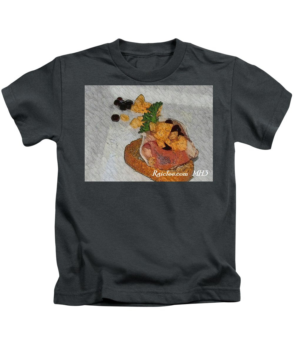 Balsamic caviar and cantaloupe - Kids T-Shirt