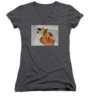 Load image into Gallery viewer, Balsamic caviar and cantaloupe - Women&#39;s V-Neck