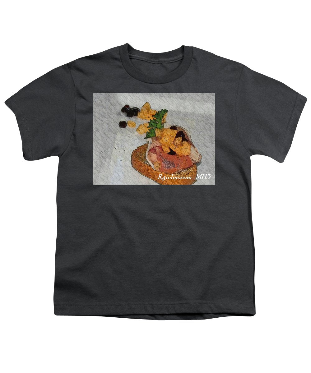 Balsamic caviar and cantaloupe - Youth T-Shirt