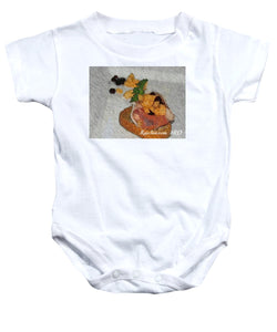 Balsamic caviar and cantaloupe - Baby Onesie