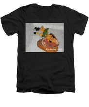 Load image into Gallery viewer, Balsamic caviar and cantaloupe - Men&#39;s V-Neck T-Shirt