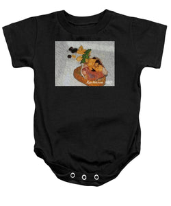 Balsamic caviar and cantaloupe - Baby Onesie