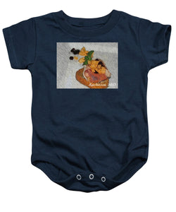 Balsamic caviar and cantaloupe - Baby Onesie