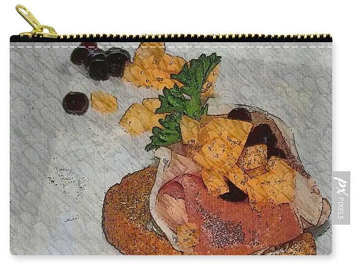 Balsamic caviar and cantaloupe - Carry-All Pouch