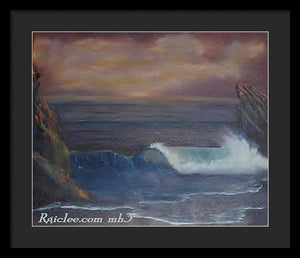 Breaking Wave - Framed Print