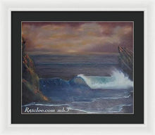 Load image into Gallery viewer, Breaking Wave - Framed Print