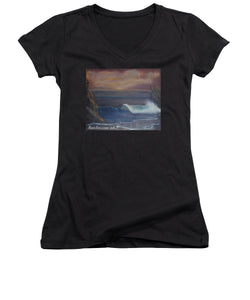 Breaking Wave - Women's V-Neck