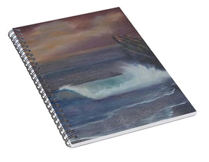 Breaking Wave - Spiral Notebook