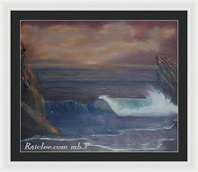 Load image into Gallery viewer, Breaking Wave - Framed Print