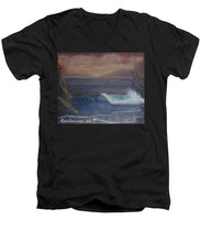 Load image into Gallery viewer, Breaking Wave - Men&#39;s V-Neck T-Shirt