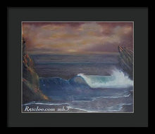 Load image into Gallery viewer, Breaking Wave - Framed Print