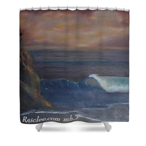 Breaking Wave - Shower Curtain