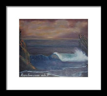 Load image into Gallery viewer, Breaking Wave - Framed Print