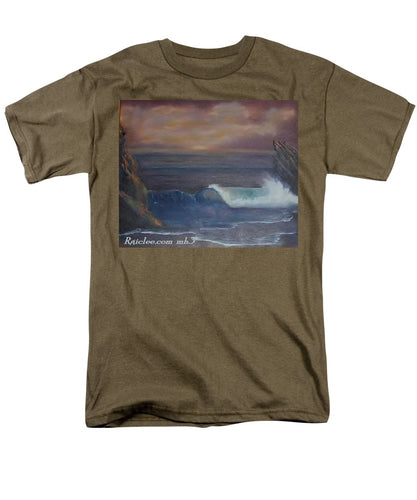 Breaking Wave - Men's T-Shirt  (Regular Fit)