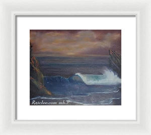 Breaking Wave - Framed Print