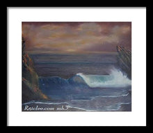 Load image into Gallery viewer, Breaking Wave - Framed Print