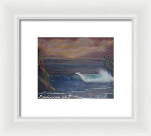 Breaking Wave - Framed Print