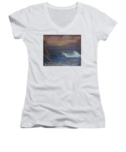 Load image into Gallery viewer, Breaking Wave - Women&#39;s V-Neck