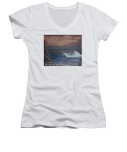 Breaking Wave - Women's V-Neck