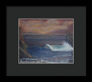 Breaking Wave - Framed Print