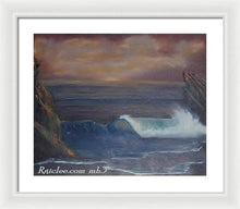 Load image into Gallery viewer, Breaking Wave - Framed Print