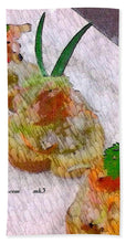 Load image into Gallery viewer, Crab on crostini - Bath Towel