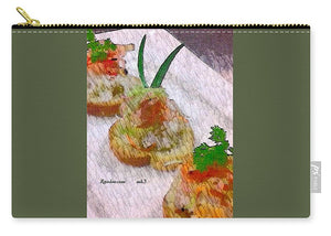 Crab on crostini - Carry-All Pouch